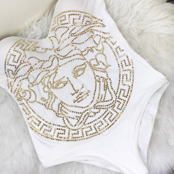 Versace Other - Versace White Medusa SwimSuit